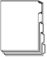 Regular Collated Hole Drilled Tab