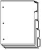 Regular Collated Hole Drilled Tab