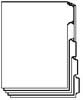 Regular Collated Hole Drilled Tab