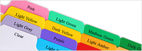 Custom Tabs with many options and economical pricing.