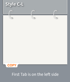 Tab Style CL