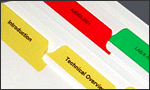 Custom Index Tabs - Delivered Next Day!