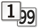 Large Number & Letters – Quick Order